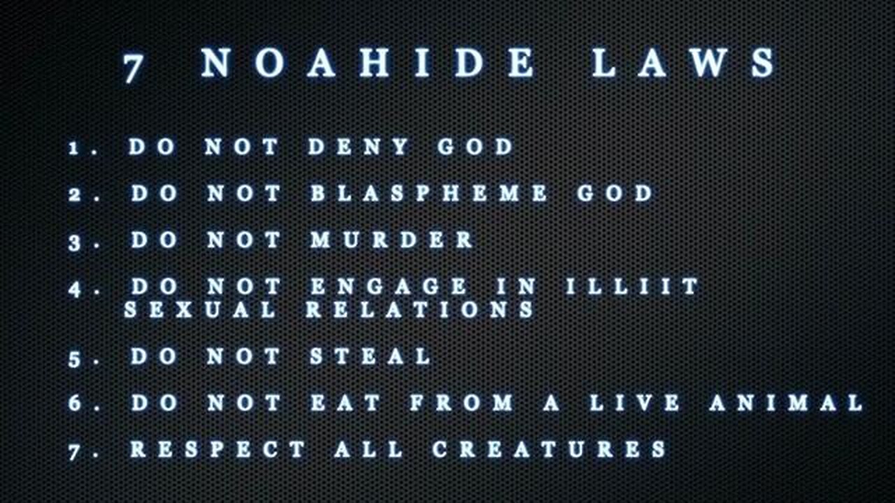 Noahide Laws of the Antichrist