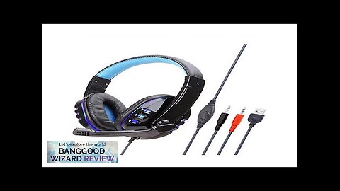 Soyto SY733MV USB Wired Light Gaming Computer Headphone for PS4 Dedicated Review