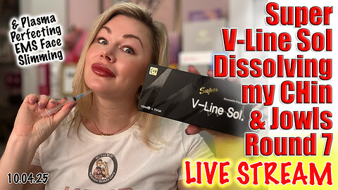 Live Super V-Line Sol Dissolving my Chin and Jawline, AceCosm.com and code Jessica10 Saves