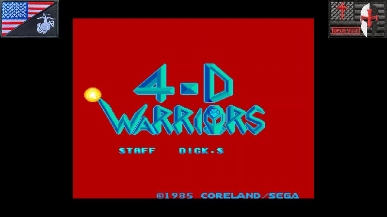Standard Arcade Theater: "4D・ウォリアーズ" (Arcade - 1985) [JP Only]