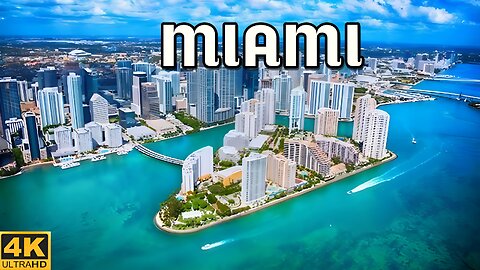 Exploring Miami’s Hidden Gems! 🌴 Best Spots You’ve Never Seen | Miami 4K Drone Footage 2025|