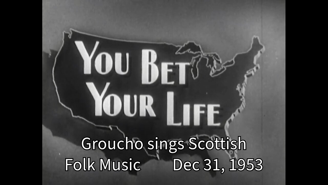 "You Bet Your Life" - December 31, 1953