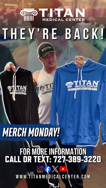 #TitanMedical #Merch Monday: Black #Hoodie & Blue #Hoodie!