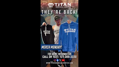 #TitanMedical #Merch Monday: Black #Hoodie & Blue #Hoodie!