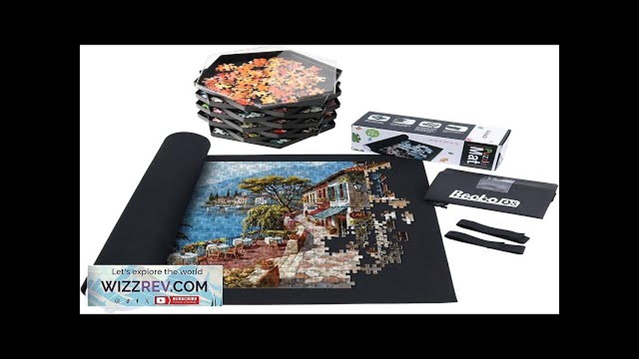 Becko Puzzle Mat + 8 Puzzle Sorting Trays Review