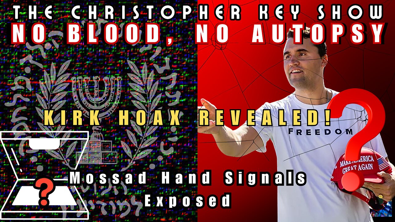 🚨 Charlie Kirk Assassination HOAX EXPOSED: No Blood, Fake Footage, Mossad Plot & Zionist Money