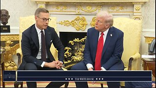 President Trump Participates in a Bilateral Meeting with the President of the Republic of Finland