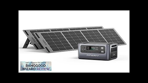 US Direct Aferiy P210 2400W 2048Wh Portable Power Station LiFePO4 Solar Generator Review