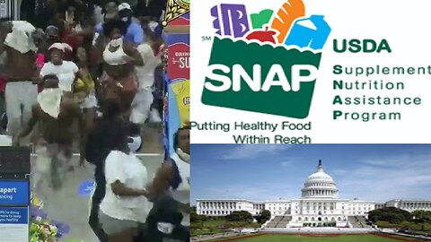 Black People Threaten Crime over SNAP Cuts as GOV Shutdown over Funding Illegals Continues