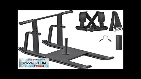 Kipika Weight Sled Fitness Sled Speed Training Sled Workout Sled Adjustable Height Review