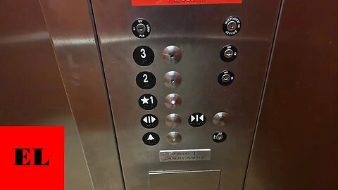 Simple Thyssenkrupp Oildraulic Hydraulic Elevator - LRU Mauney Hall (Hickory, NC)