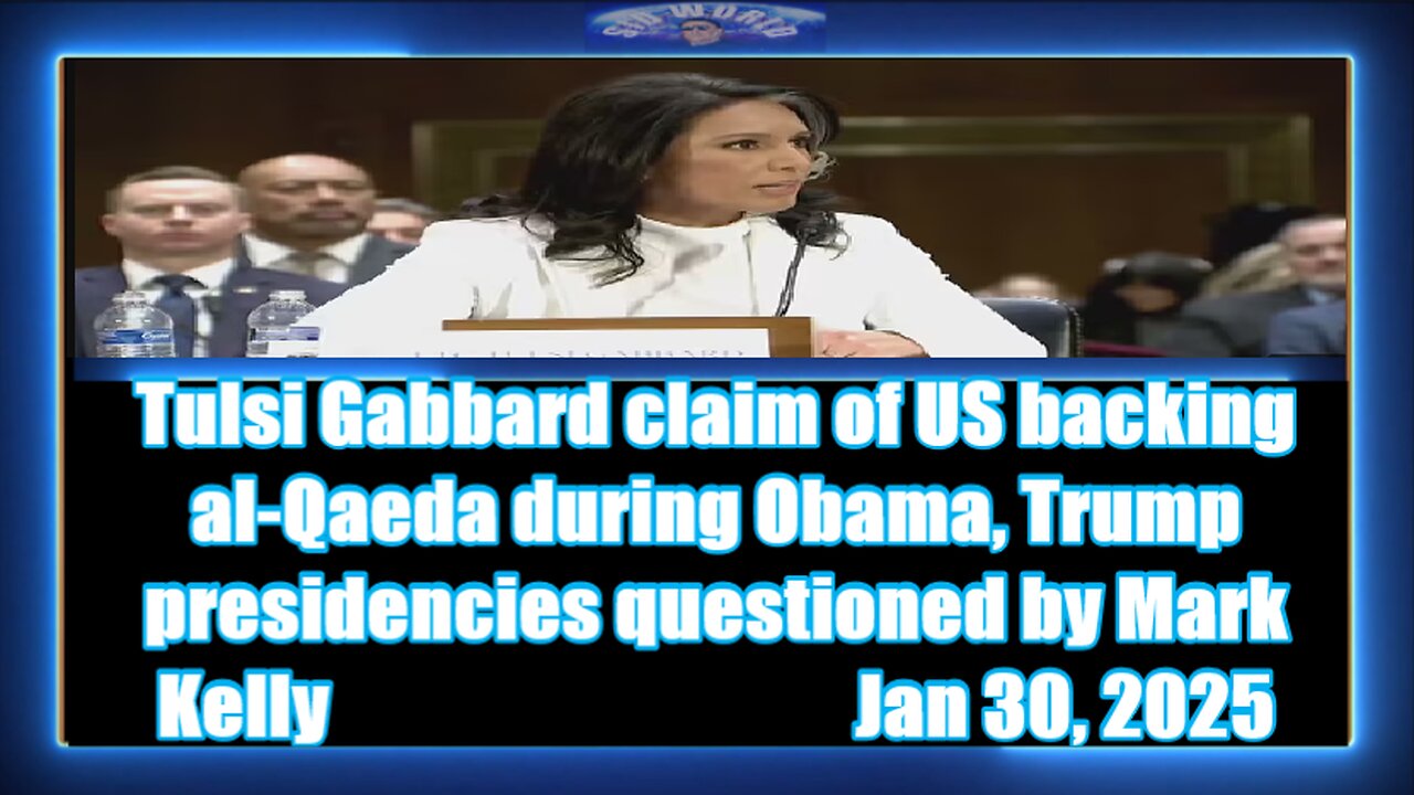 Tulsi Gabbard claim of US backing al-Qaeda during Obama, Trump presidencies questioned by Mark Kelly