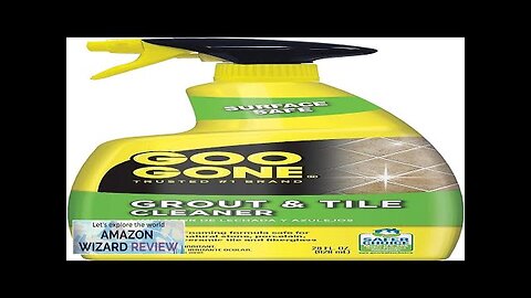 Goo Gone Grout & Tile Cleaner 28 Ounce Removes Tough Review