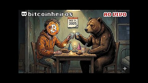 LIVE de Ano Novo - Retrospectiva 2025 #Bitcoin