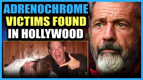 Mel Gibson’s Adrenochrome Task Force Rescues Kids In Tunnels 'Connected to Tom Hanks' Mansion'