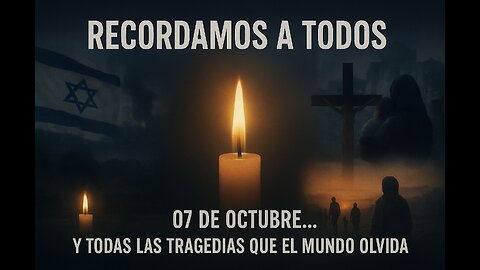 Conmemoración 7/10: Israel, Gaza y los Cristianos Perseguidos en el Mundo