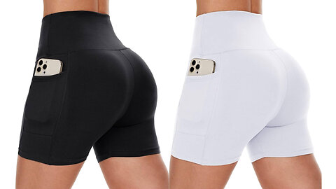 Women’s High Waisted Shorts.