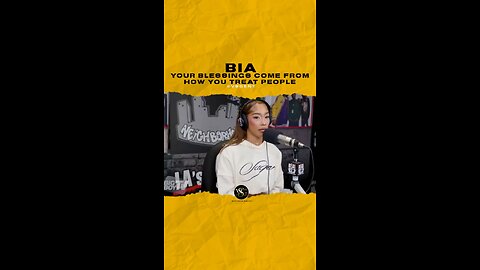 @bia Your blessings come from how you treat people. #bia 🎥 @bigboysneighborhood