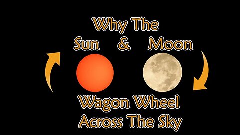 Why The Sun And Moon Wagon Wheel Across The Sky