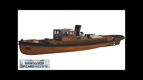 Tony Ray Aero Model 1/18 Mini 1930s Steam Tug Boat RC Ship Review