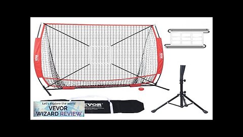 VEVOR 5x5 ft Baseball Softball Practice Net Portable Baseball Training Net Review