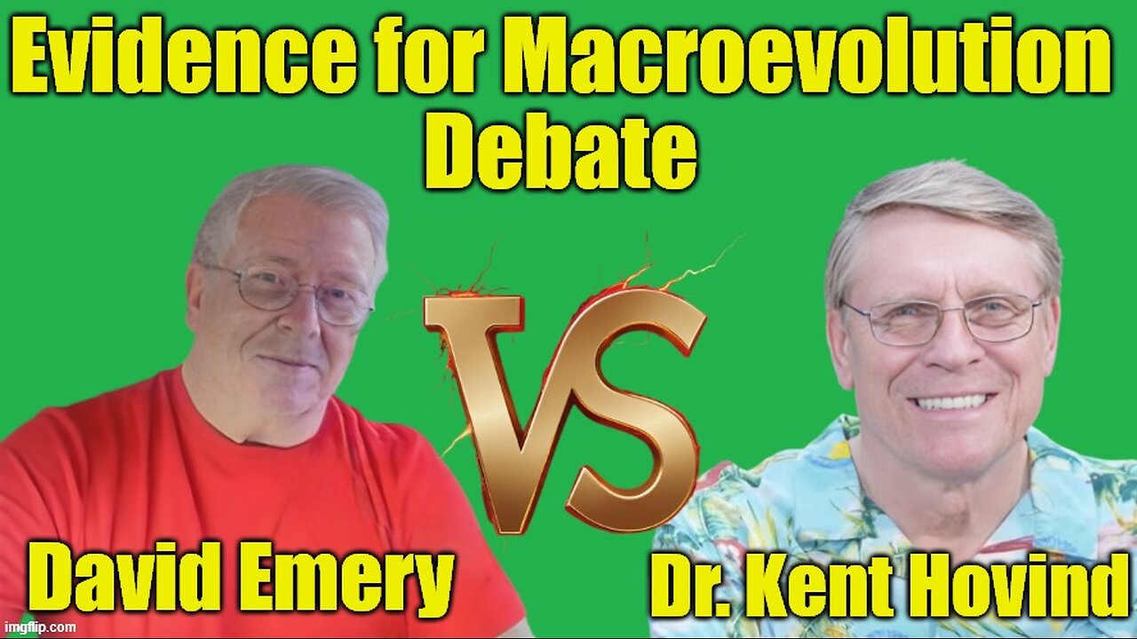 Evolution Debate | Is There Evidence for Macroevolution？| Dr. Kent Hovind VS David Emery