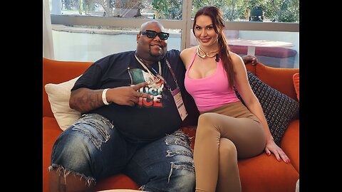 Big Will Meets Marina Valmont from Naked News at AVN 2026