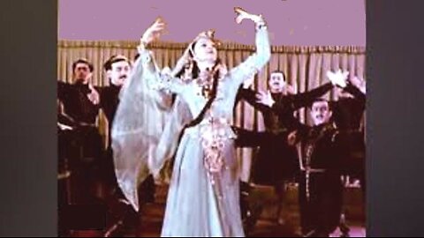 ცეკვა "ჯეირანი" / ნინო რამიშვილი. ლონდონი, 1960