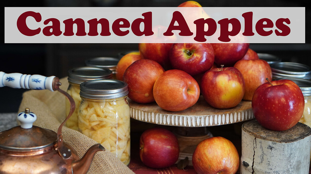 How to Can Apples at Home; Step by Step