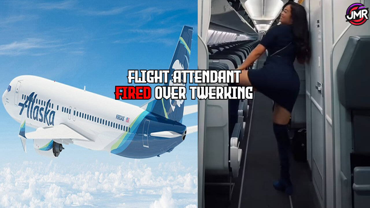 Flight Attendant Gets FIRED For TWERKIN On The Job! & plays VICTIM