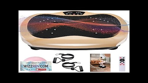 Vibration Plate Exercise Machine Vibration Plate for Lymphatic Drainage Vibration Plate Review