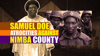 Why Did Samuel Doe Release His Paramilitary Group On The People Of Nimba County? #africa #liberia