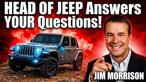 This Jeep Executive Just Dropped HUGE Announcements About the 4xe