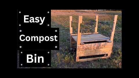 Building a Free Compost Bin From Pallet Wood