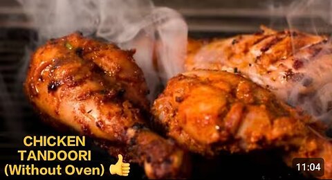 🔥 "No Oven Tandoori Chicken | Easy Restaurant Style at Home" #viral #trending #food #yummy#chicken