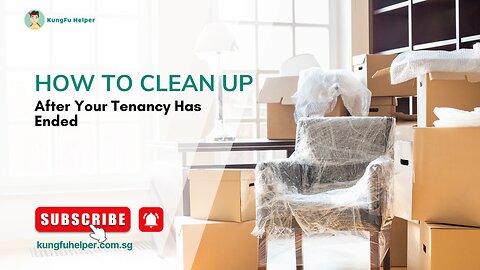 How to Clean Up After Your Tenancy Has Ended