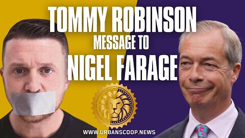 TOMMYS MESSAGE TO NIGEL FARAGE LIES FROM PRISON