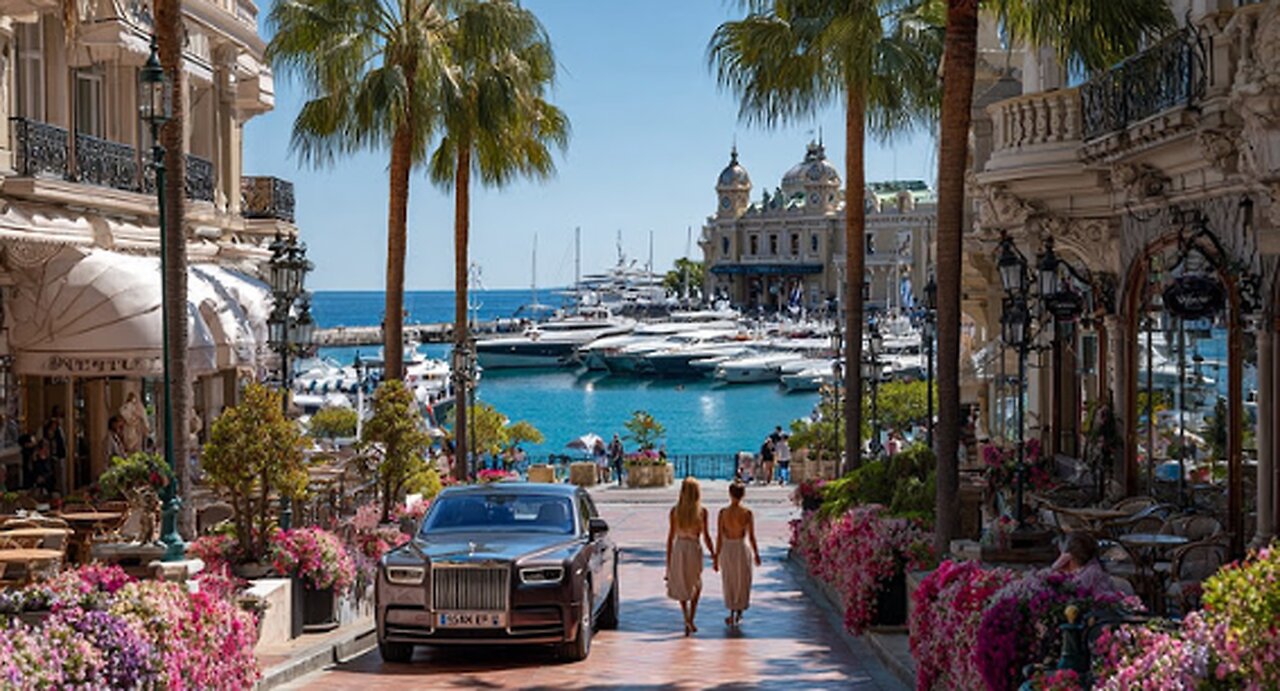 Billionaire's World: A Walk Through Monaco and Monte Carlo - Yachts, Style, and Royal Luxury