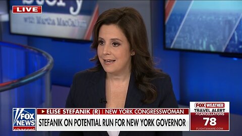 Rep Elise Stefanik TEASES A Possible NY Governor's Run