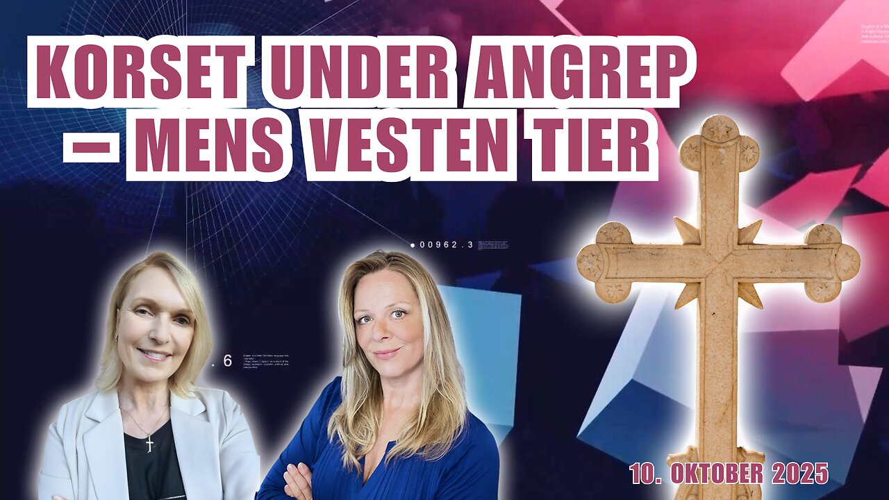 Korset under angrep – mens Vesten tier