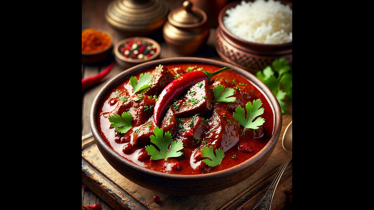 Let’s eat beef liver curry with fries