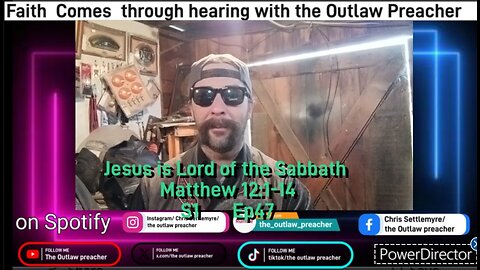 Jesus is Lord of the Sabbath Matthew 12:1-14 S1 Ep47