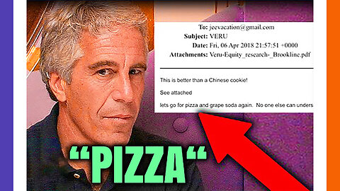 Multiple Pizza References Found In The Epstein Files 🍕😦😬