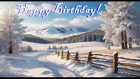 Happy Birthday 3D - Happy Birthday - Happy Birthday To You - Happy Birthday Song Video Card