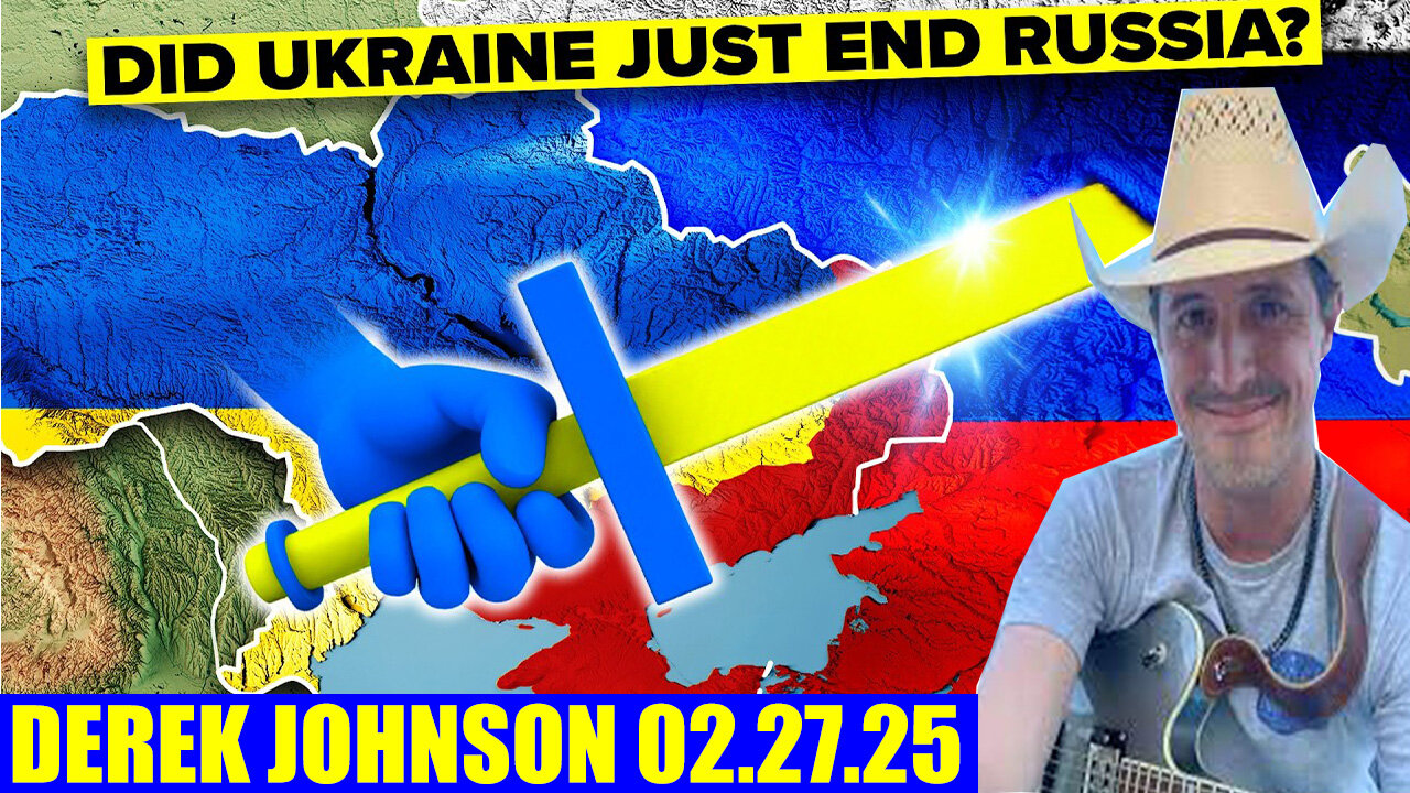 DEREK JOHNSON & CHARLIE WARD BOMBSHELL 02.27.2025 🔥 Ukraine Just Destroyed Putin's WAR MACHINE 🔥 X22 REPORT, MICHAEL JACO, NINO