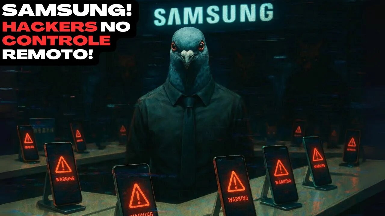 📰Samsung sem Sunga: Hackers no Controle Remoto!
