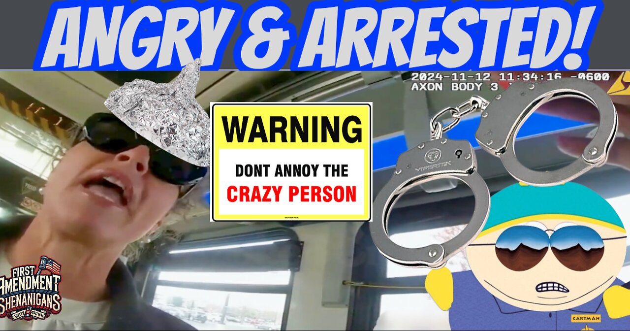 Public Transport Tantrum: Angry Woman Arrested for Unruly Behavior