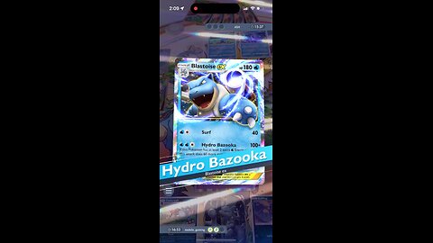 Part 1/1 Pokémon TCG Pocket Step-Up Battle #3 (Advanced) VS Blastoise ex Deck (Genetic Apex)