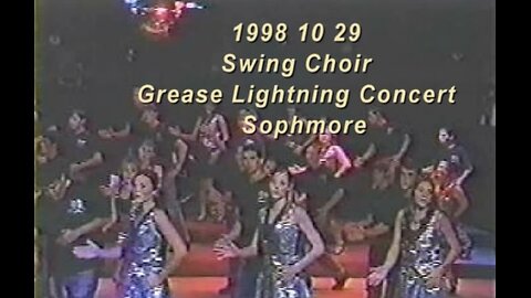 1998 10 29 - WPHS - Swing Choir Grease Lightning Concert - Whole Performance