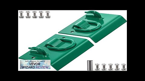 VEVOR Tractor Bolt on Hooks 1/4" Bolt on Grab Hooks 4700LBS G70 Review